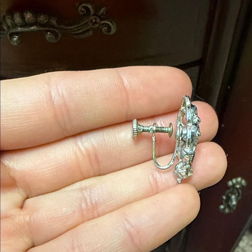 Vintage screw on earrings Jewelry Set - Picture 5 of 9